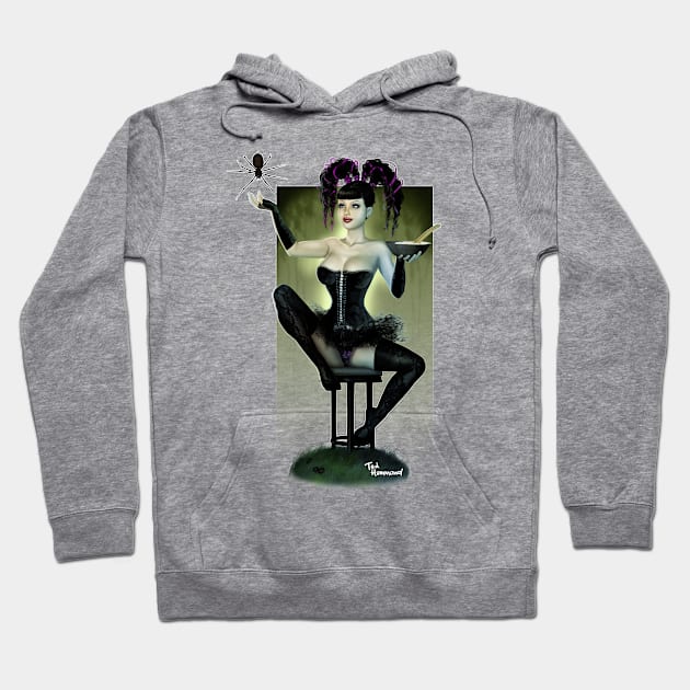 Little Miss Muffet Hoodie by ted1air